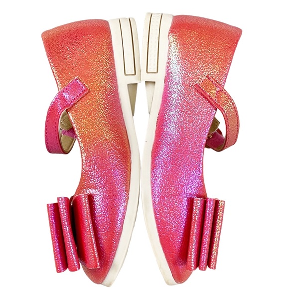 Pipperdoodles Girls Pink Shimmer Velcro Strap Sz 13/30 - fits like 11T - Picture 4 of 11